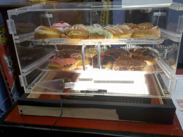 Special LED lighting for the Psycho Donuts