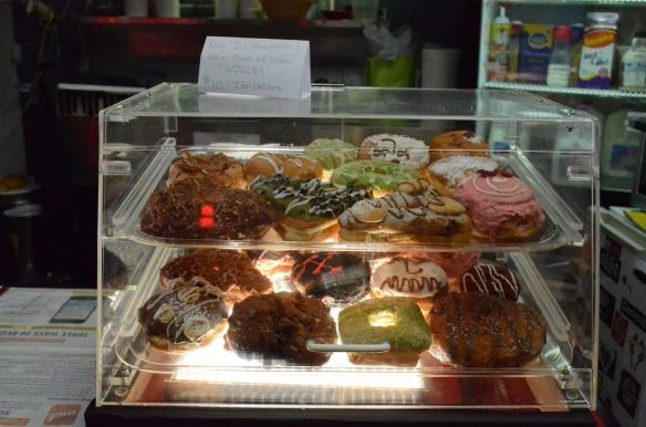 Psycho Donuts on PBDG set