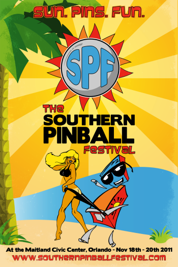 Southern Pinball Festival Poster