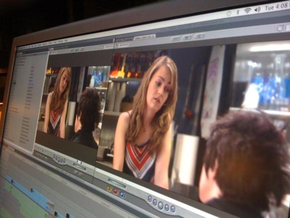 editing pinball donut girl: Baily Hopkins scene