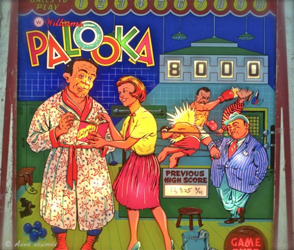 Palooka backglass