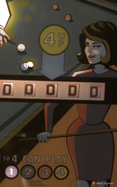 star pool backglass detail