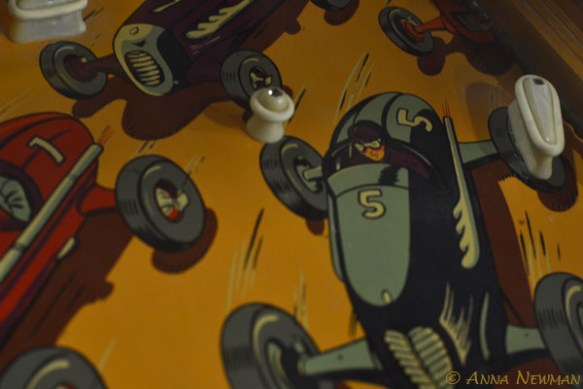 Bally Hot Rods playfield detail