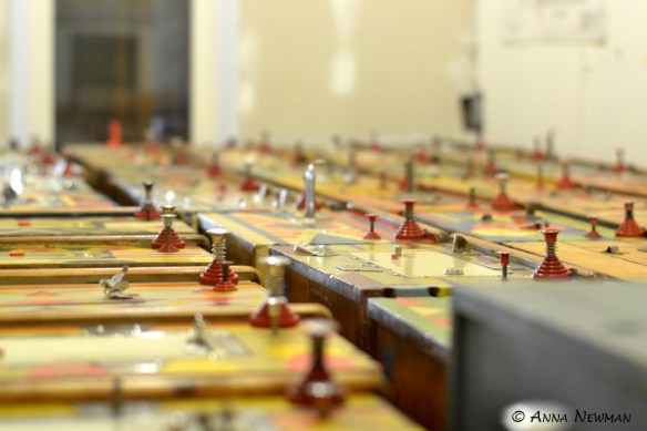 room of stored woodrails